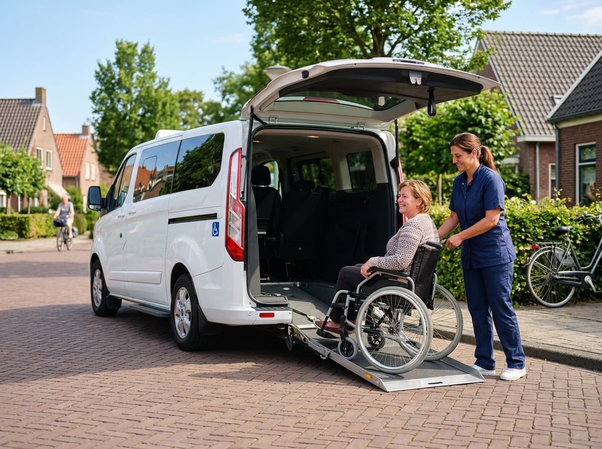 Wheelchair transport in Sittard-Geleen: your mobility, our care